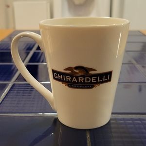 GHIRARDELLI CHOCOLATE coffee mug cup